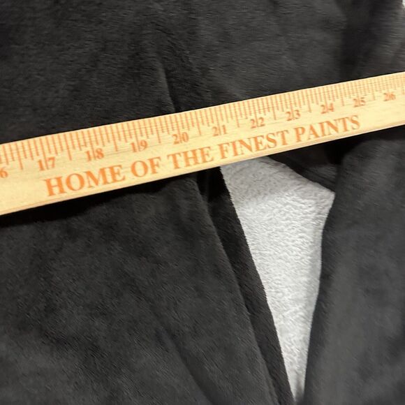 Disney Minnie Women XL Sherpa Zip Jacket Black Red - Picture 7 of 8